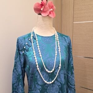 Fashion Jewelry Classic Pearl Necklace only